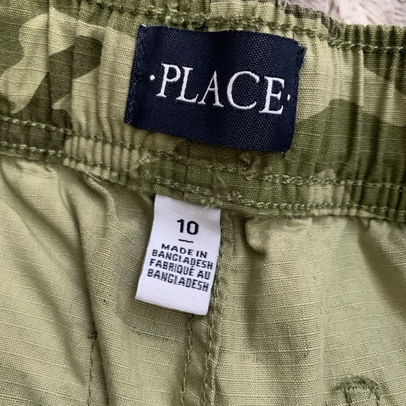 Boys Camo Children’s Place Cargo Dress Shorts - Picture 4 of 4